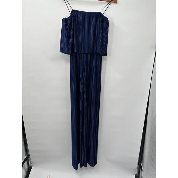AMANDA UPRICHARD NWT Collina Jumpsuit in Blue // XS - Picture 5 of 16